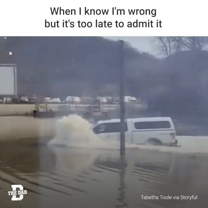 Driving Into Flood