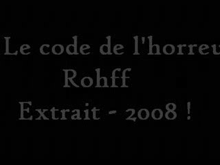 Rohff le code de l'horreur extrait