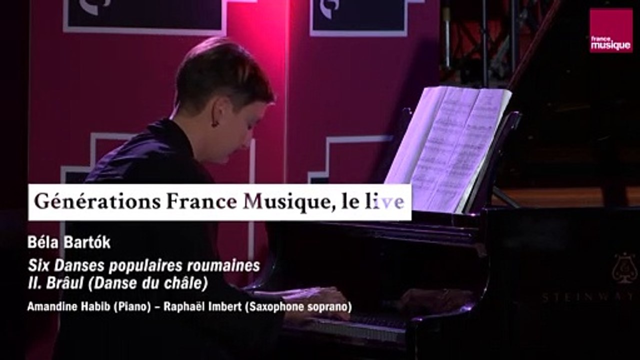 Béla Bartók : Six Danses populaires roumaines II. Brâul (Danse du châle)