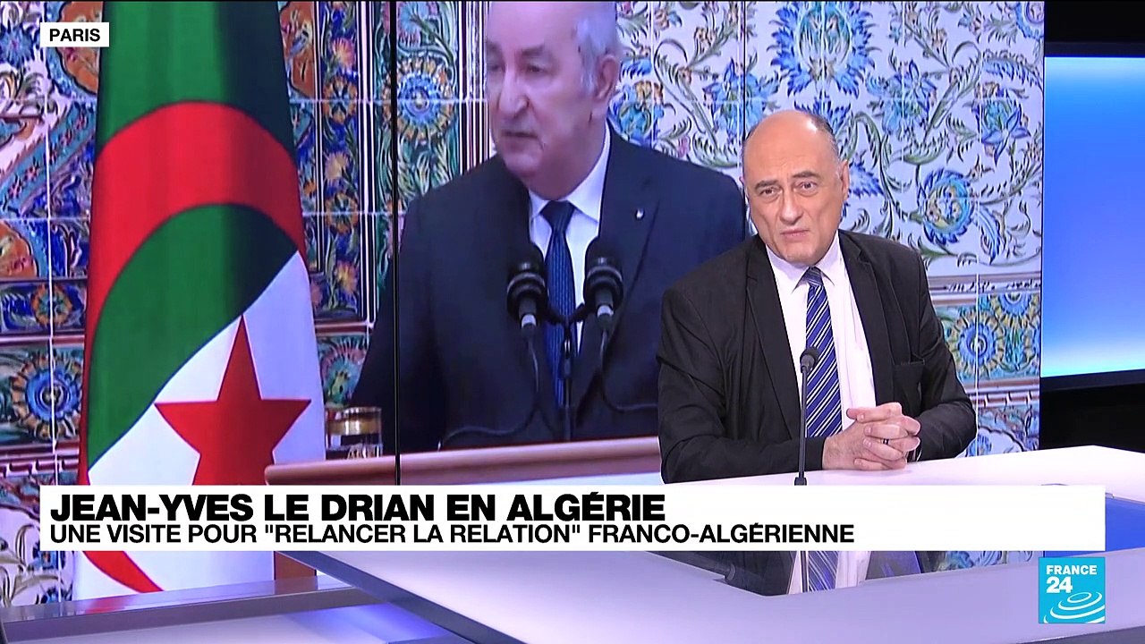 Le Drian à Alger : une visite pour relancer les relations franco-algériennes