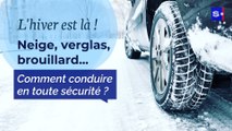 Neige et verglas : nos conseils pour rouler en toute sécurité