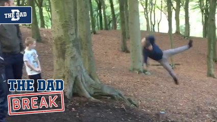 Dad - Rope Swing Fail