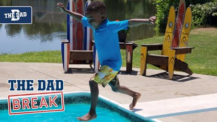 Dad - Boy Overcomes Fear of Diving