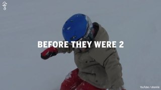 Watch This Four And Six Year Old Tear Up The Slopes