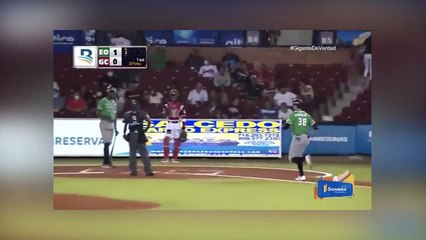 Marcel Ozuna pega jonrón en la victoria de los Gigantes sobre las Estrellas