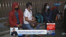 Mga pasaherong nais makauwi sa probinsya ngayong magpa-Pasko, dagsa sa NAIA | Saksi