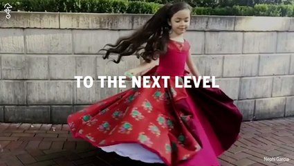 This Dad Sews Incredible Dresses For His Daughter