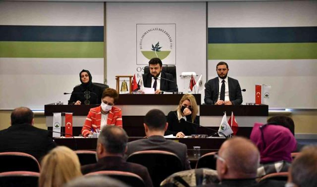 Osmangazi Belediye Meclisi yılın son toplantısını yaptı
