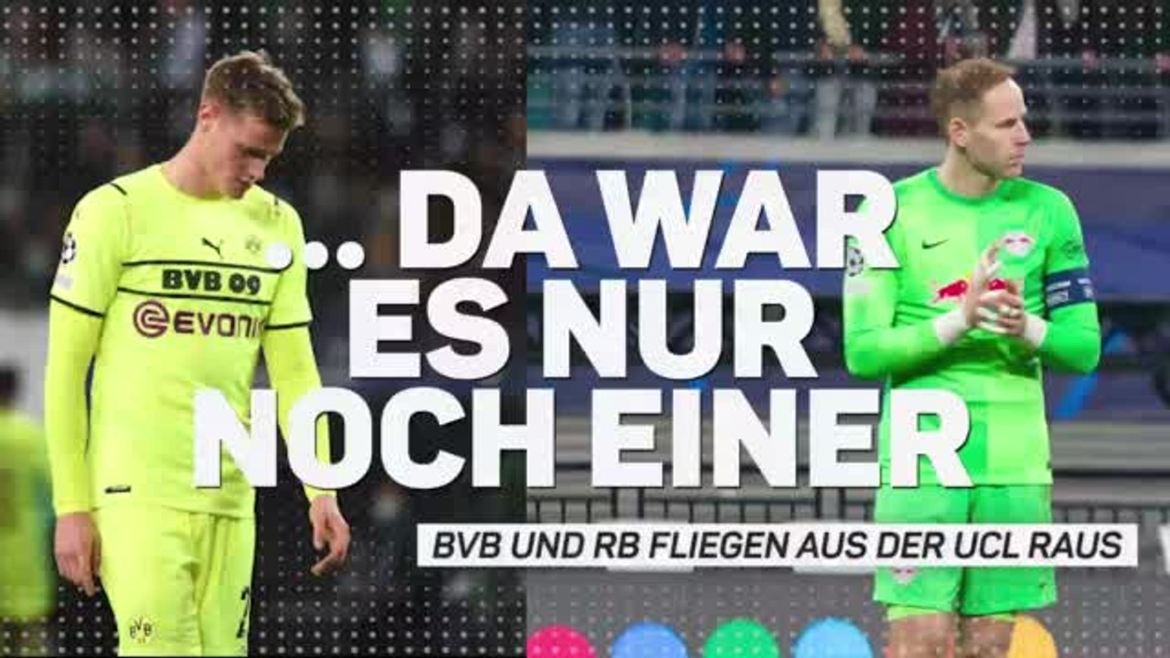 Die CL-Gruppenphase: Leipzig und BVB sagen Ade