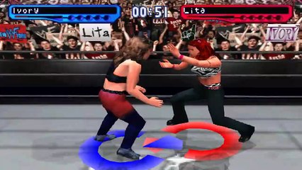 WWF SmackDown! 2 Ivory vs Lita