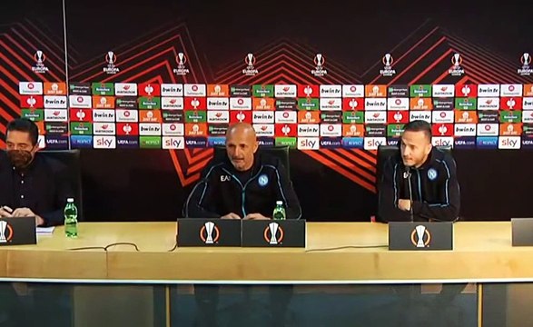 Conferenza stampa Spalletti e Rrahmani - Vigilia di Napoli-Leicester