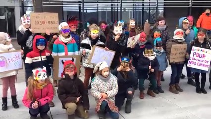 Assesse : action contre le masque obligatoire chez les enfants