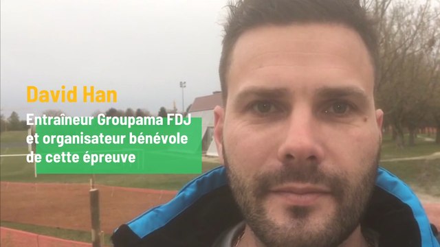 Cyclocross UCI Troyes : David Han, entraîneur FDJ est bénévole pour l'épreuve de Coupe de France à Troyes