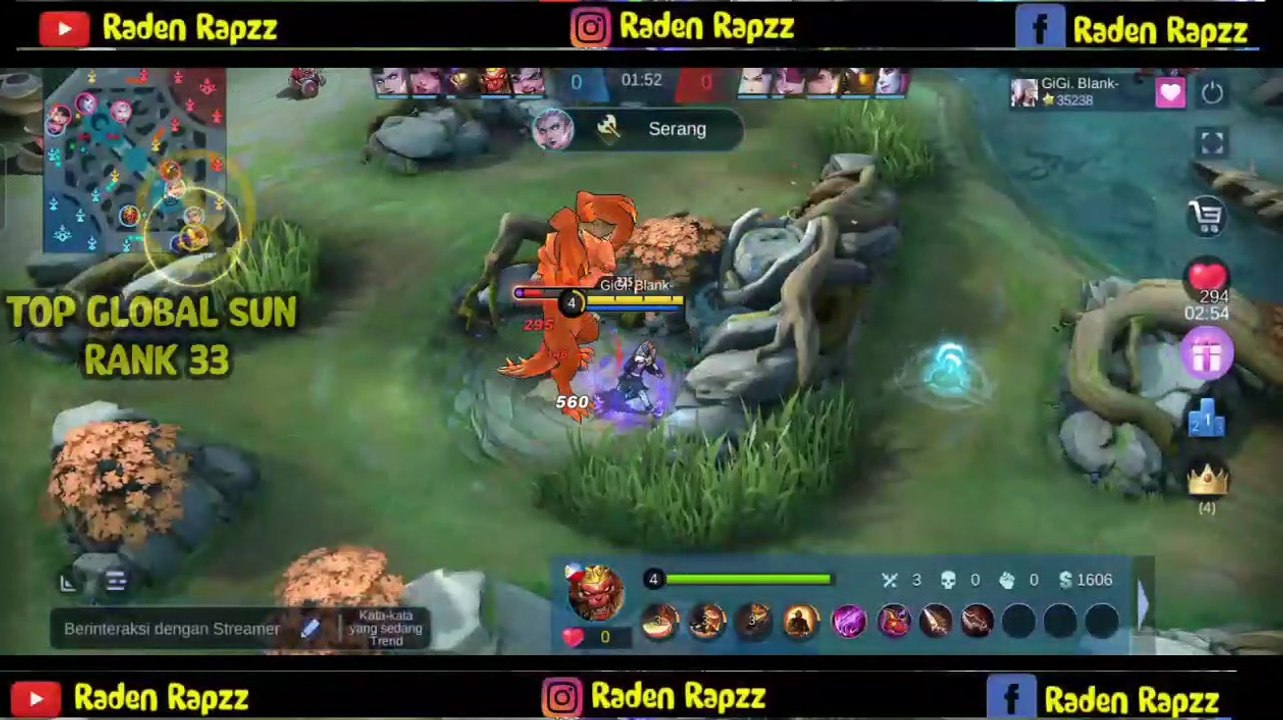 Top global sun 13 kill - (BUILD UP AUTO SAVAGE) - top global sun no 30 - MLBB