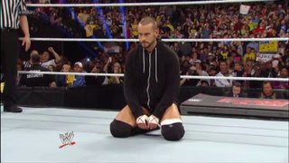 CM Punk vs. John Cena (WWE Monday Night Raw, 2013)