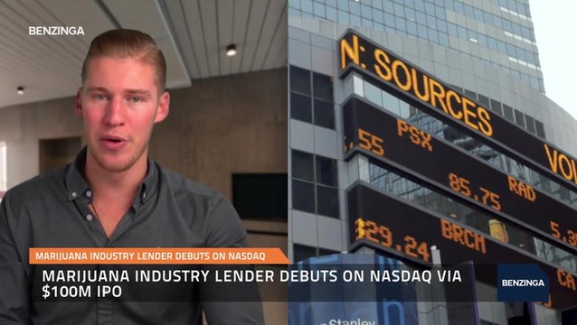 Marijuana Industry Lender Debuts On Nasdaq