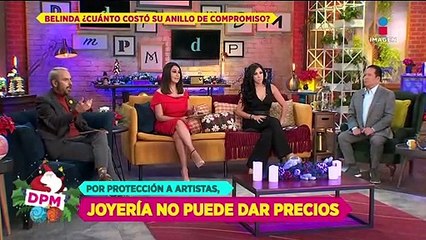 Todo sobre costoso anillo de compromiso de Belinda