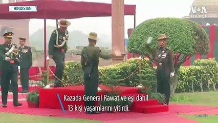 Hindistan Genelkurmay Başkanı Helikopter Kazasında Öldü