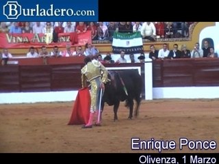 Triunfo de Enrique Ponce en Olivenza
