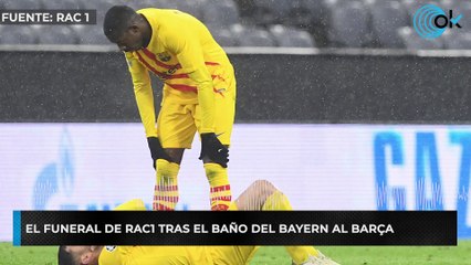 El funeral de RAC1 tras el baño del Bayern al Barça