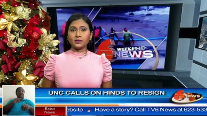 UNC calls on Fitzgerald Hinds to resign