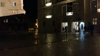 Natale a Trani: il presepe in Piazza Duomo