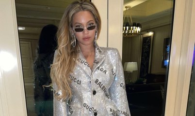 Is There Any Part of Beyoncé's Outfit That Isn't Completely Bedazzled?