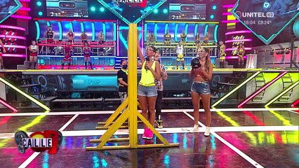 Video: Gley revive sus épocas de gladiadora participando de una competencia