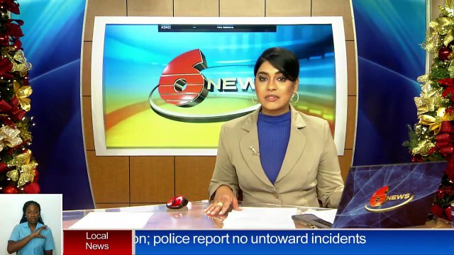 TTPS: no major issues. ACP, Tobago Williams Nurse