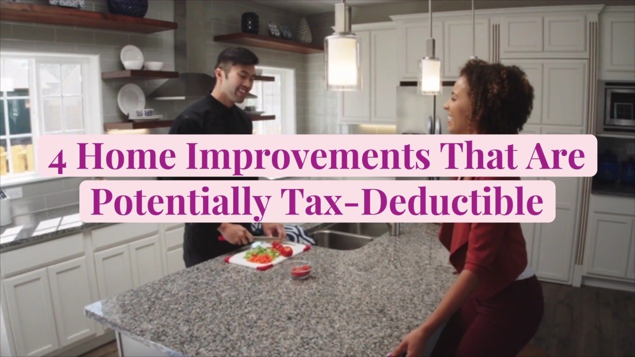 4 Home Improvements That Are Potentially Tax-Deductible