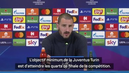 Groupe H - Bonucci : "Atteindre au moins les quarts de finale"