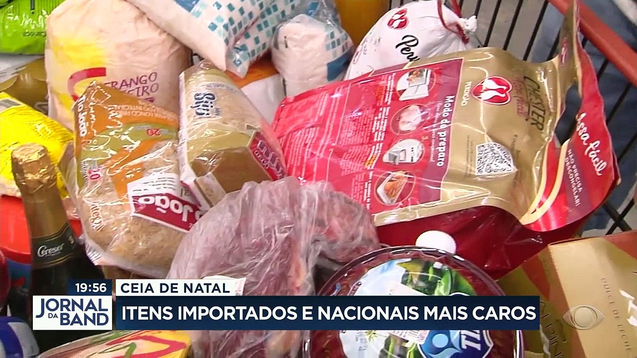 Vamos falar da ceia de Natal? Você já deu uma olhada nos preços para comparar? É bom começar logo, pois os produtos estão mais caros. #BandJornalismo