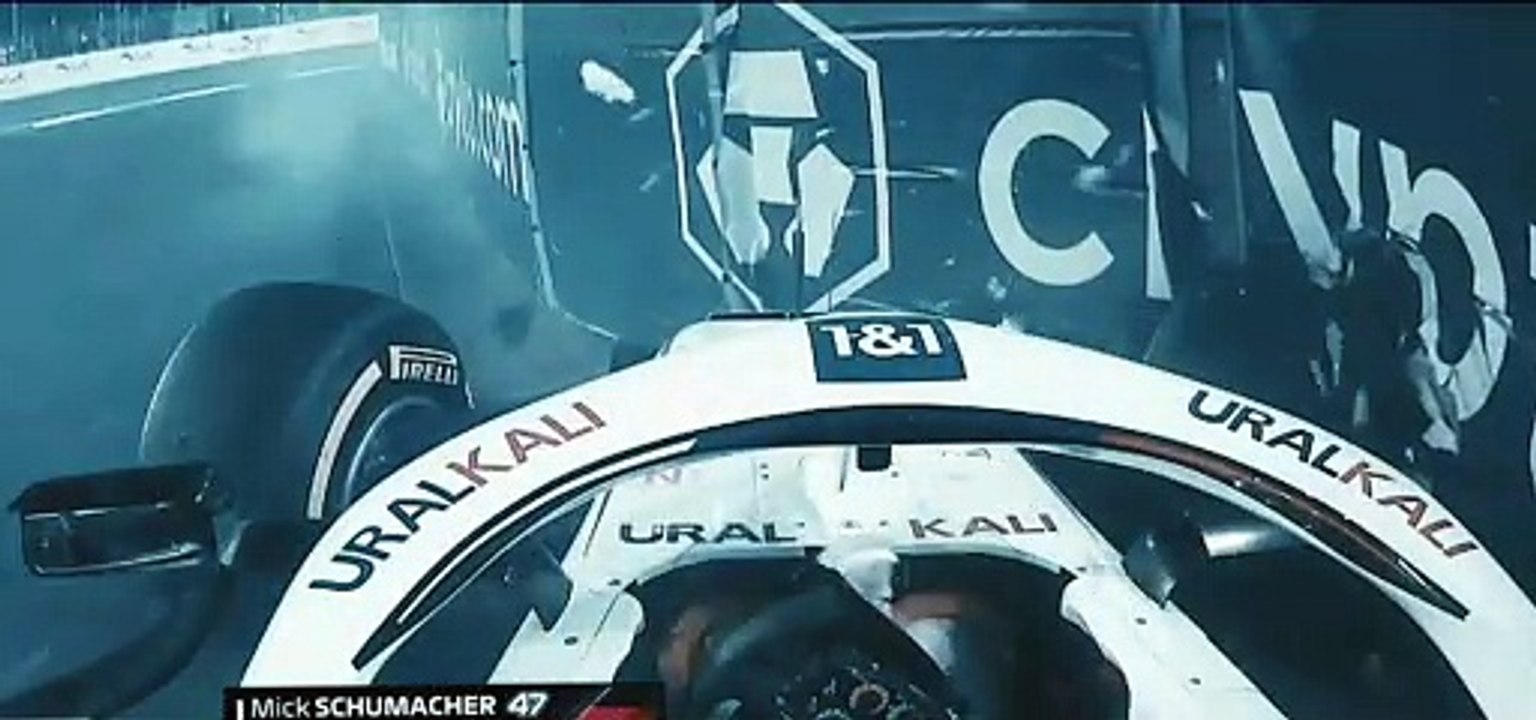 Mick Schumacher CRASH - Saudi Arabian GP - Formula 1
