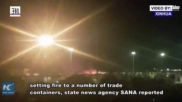 Israeli missiles hit main seaport in Syria