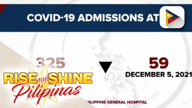 PGH, mas kaunti na ang natatanggap na COVID-19 patients