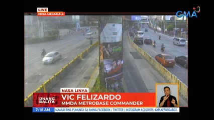 Panayam kay Vic Felizardo, MMDA Metrobase Commander | UB