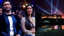 Vicky Kaushal Katrina Kaif की संगीत सेरेमनी , सामने आए वीडियो में दिखा खूबसूरत नजारा | FilmiBeat