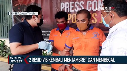 2 Residivis Kembali Menjambret dan Membegal, Polisi Terpaksa Menembaknya
