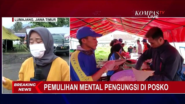 Tak Hanya Anak - Anak, Tim Kesehatan Juga Lakukan Trauma Healing Untuk Lansia di Posko Pengungsian