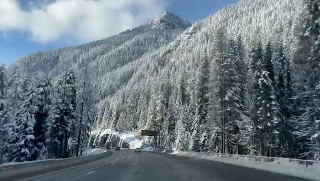 Cold front brings snow to the Northwest