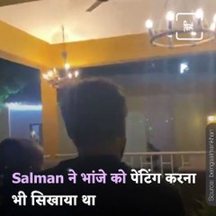 Cuteness Alert: - Salman Khan And Niece Ayat Feeding Monkeys