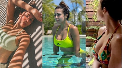 Download Video: Malaika Arora Hot Bikini Video Viral । Malaika Arora का Bikini में Bold Video देख Fans हुए पागल