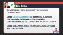 Lilly Téllez llama 