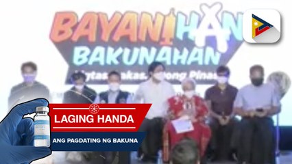 8-M Pilipino, kabuuang bilang ng mga nabakunahan sa unang round ng National Vaccination Drive