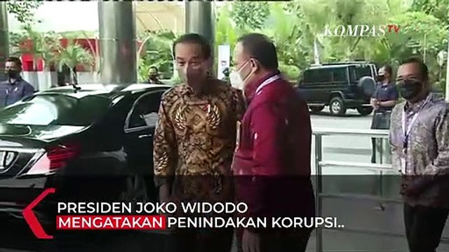 Jokowi Berharap Penindakan Korupsi Tak Hanya Sasar Peristiwa Hukum yang Heboh