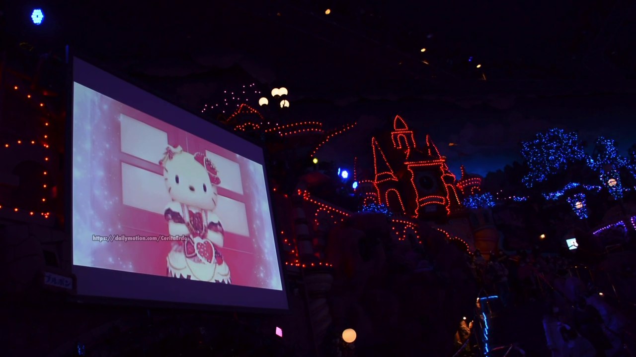 Part 1 - 4K Japan Amusement Park Sanrio Puroland Sweet Puro Illumination ピューロスイーツパーティ  Sweets Puro イルミネーション 　サンリオピューロランド