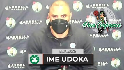 Ime Udoka on Celtics: "The effort and inconsistency is frustrating at times" | Celtics vs Clippers