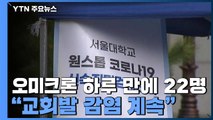 교회발 오미크론 감염 확산...하루 만에 22명 ↑ / YTN