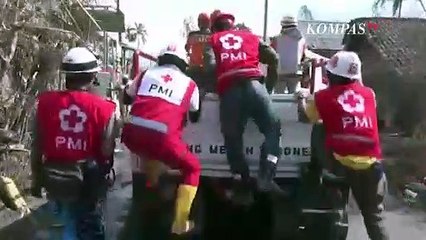 Penampakan Mobil Hagglund PMI di Lokasi Bencana Semeru: Istimewa, Bisa Menerjang Medan Sulit