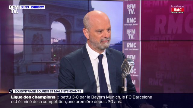 Covid-19: Jean-Michel Blanquer affirme qu'un peu plus de 3000 classes sont actuellement fermées